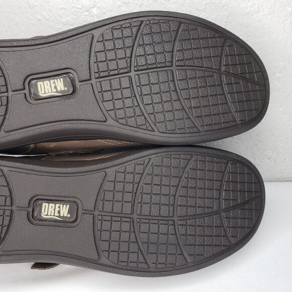 Drew Shoes Womens Size 9 T-Strap Mary Jane Tan Leather Orthopedic Comfort Shoes - Picture 13 of 13